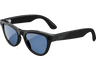 Gafas IA - Ray-Ban Meta, Skyler, Negro brillante, Transitions® transparente, Azul cerúleo