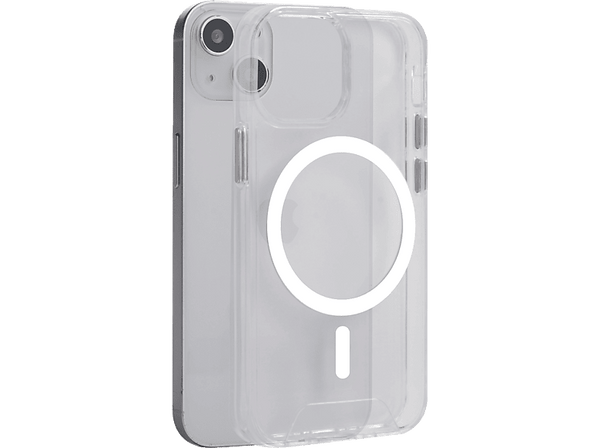 Funda - ISY ISC 1111 MagISY, Para iPhone 15, Poliuretano, Transparente