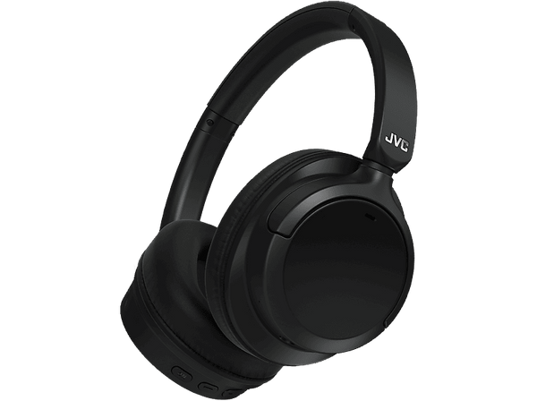 Auriculares inalámbricos - JVC HA-S95N, Circumaurales, Diadema, Cancelación de ruido Híbrida, Bluetooth, Cable, Negro
