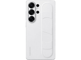 Funda - Samsung Standing Grip con soporte, Para Samsung Galaxy S25 Ultra, Blanco