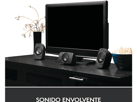 Sistema de altavoces - Logitech Surround Sound Speakers Z906, Potencia total 5x 67 W + 165 W, Alámbrica, Negro