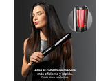 Secador - Cecotec AirLisse 6in1 iTwerk Platinum, Infrarrojos, Placas vibratorias, Función plasma, 3 modos, 6 accesorios, Platinum