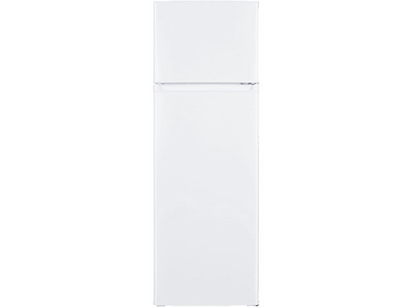 Frigorífico combi - OK OFK 481 F W, 166 cm, 248 l, 80 W, Pies ajustables, Blanco