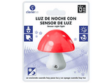 Luz nocturna - Clener 1220, LED, Infantil, Con sensor de luz, Bajo consumo