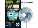 Ventilador - Rowenta essential VU4410, 54 dB, 3 Velocidades, Blanco