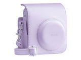 Funda cámara - Fujifilm Instax Mini 13, Cuero sintético, Morado