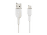 Cable USB - Belkin Cable USB-A a USB-C de 15 W, 1m, Universal, Blanco