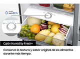 Frigorífico combi - Samsung BESPOKE SMART AI RB34C7B5D39/EF, No Frost, 185.3 cm, 344l, All Around Cooling, Metal Cooling, WiFi, Satin Beige