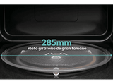 Microondas con grill - Candy CMW725GDB 011, 850 W, 5 niveles, Wi-Fi hOn, 25 l, Negro