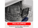 Freidora de aire - Moulinex Crisp & Go, Apilable y portátil, 2 cestas, 1.4L, 3.8L, 4 modos de cocción, 1700 W, Ajuste manual de temperatura, Verde