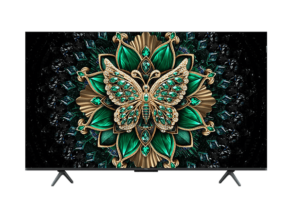 TV Mini LED 50" - TCL 50C6K, UHD 4K, AiPQ PRO, Smart TV, DVB-T2 (H.265), QLED, Panel HVA, Diseño Ultradelgado, Dolby Atmos, Negro