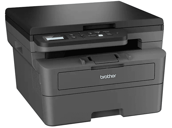 Impresora multifunción - Brother DCP-L2627DWE, Láser, 32 ppm, Monocromo, WiFi, Impresión doble cara, Negro