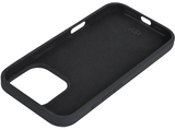 Funda - Isy ISC 2348, Compatible con iPhone 16 Pro, Resistente a Golpes, Negro