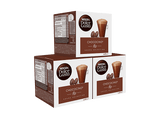 Café en cápsulas - Nescafé Dolce Gusto Chococino, Pack de 3, 48 cápsulas