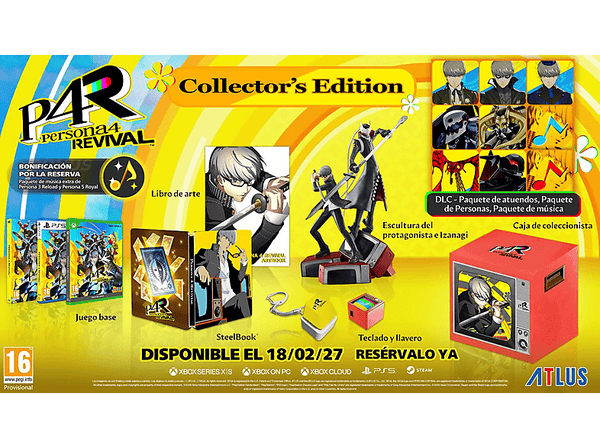 PS5 Persona 4 Revival. Collector's Edition