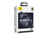 Auriculares True Wireless - Baseus Inspire XC1, 40 h de autonomía, Resistente al agua IP66, Sonido inmersivo, Audio Dolby Spatial, Negro Cosmic