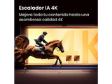 TV QLED 85 - Hisense 85E7S, QLED 4K, Escalador 4K IA, Modo Juego Plus, Dolby Visión IQ, Negro