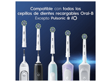 Recambio para cepillo dental - Oral-B Pro CrossAction, Cabezales De Recambio, Pack de 6 unidades, Blanco