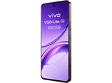 Móvil - vivo V50 Lite, Phantom Black, 512 GB, 12 GB RAM, 6.77 AMOLED, MediaTek Dimensity 6300, 6500mAh