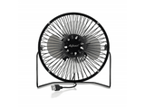 Ventilador de sobremesa - Avant AV7706, 3W, 1 metro, USB, Negro