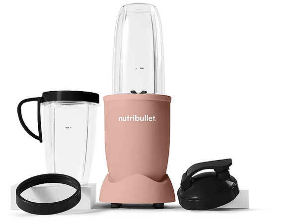 Batidoras de vaso   - Nutribullet Pro Mineral NB907MACL, 900W, Vaso para llevar, 0.9 L/ 0.7 L, Cuchilla acero inoxidable, Sin BPA, Arcilla mate