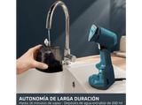 Cepillo de vapor - Rowenta AeroSteam Elite DR9920, Plancha 2 en 1, Vapor y succión, Depósito 200 ml, Interfaz táctil con 3 modos, Azul