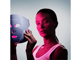 Máscara LED - CurrentBody CBD-BLEM-MASK-S2, Cara, Combina luz LED azul y roja, Azul