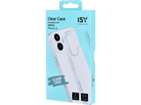 Funda - Isy ISC 1045, Compatible con iPhone 16, Resistente a Golpes, Transparente