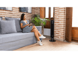 Ventilador de torre - Cecotec EnergySilence 9190 SkyLine Ionic Connected, 60W, Torre 40, Wi-Fi, Ionizador, 4 velocidades, 3 modos, 12h, Negro