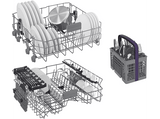 Lavavajillas - Beko BDFN26440WC, 16 servicios, 6 programas, Tercera bandeja, 59.8 cm, Blanco