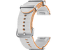 Correa - Samsung Nato Band, Para Samsung Galaxy Watch7, Cierre clásico, Talla M/L, Silver/Orange