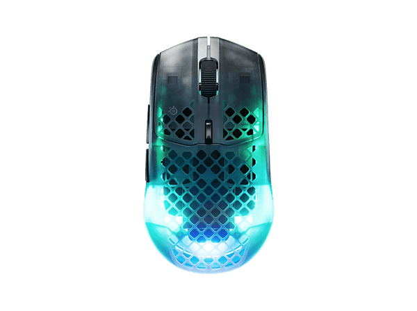 Ratón gaming - SteelSeries Aerox 3 Wireless Gen 2, Inalámbrico, 26000 dpi, 4K Fast, Sensor TrueMove 26K, Ultraligero, Shadow