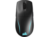 Ratón gaming - Corsair M75 Wireless, Inalámbrico, 26000 ppp, Negro