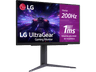 Monitor gaming - LG 27GS75Q-B, 27", QHD, 1 ms, 180 Hz, HDMI x2, DisplayPort x1, Morado Grisáceo