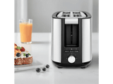 Tostadora - Ufesa Toastie Duo Plus, 1400 W, 2 ranuras, 2 rebanadas, 7 niveles potencia, Plata