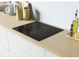 Placa inducción - Candy CTP634C, 3 Zonas, 2 Zonas Flex, Zona grande 32 cm, Float glass, 60 cm,Negro