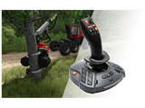 Volante - Thrustmaster T128 SimTask Farming Pack, Volante + pedales + palanca de cambios, Para PC, PS5 y PS4, Ángulo de giro de 270° a 900°, Negro