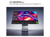 Monitor - LG 32U990A-S, 32 6K, 60 Hz, 5 ms, NANO IPS Black, Thunderbolt 5, Altavoces incorporados, Altura Ajustable, Plateado