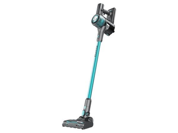 Aspirador escoba - Cecotececotec Conga Rockstar P50, 265 W, 50 min Autonomía, Filtro HEPA, Succión de 80 AW, Negro/Azul