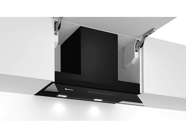 Campana decorativa - Balay 3BD967GN, Decorativa, 63 dB, Iluminación LED, Inox