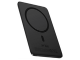Powerbank - Baseus PicoGo AM41 Ultra-fina, 5000 mAh, 20W, Carga magnética, Con cable Tipo C 60W, Carga Pass-Through, Carga rápida, Negro