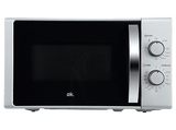 Microondas con grill - ok. OMWG 2024-3 S, 1050 W, 5 Niveles de Potencia, 20l, Control Mecánico, Plata