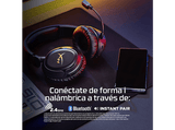 Auriculares gaming - HyperX B5VC4AA, 150 h, Negro