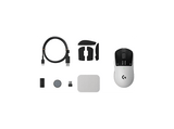 Ratón gaming - Logitech G Pro X2 Superstrike, USB, Lightspeed, 44.000ppp, Botones programables, Sistema inductivo háptico, 90h, Negro