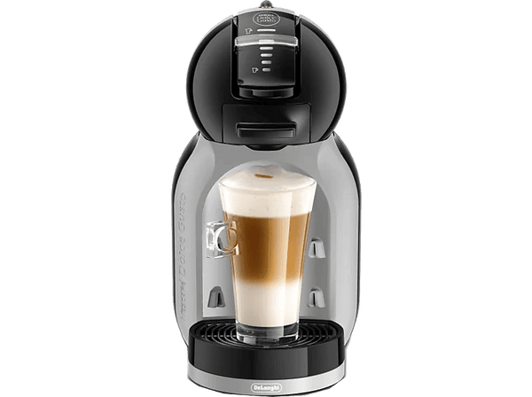 Cafetera de cápsulas - De'Longhi EDG155.BG, Dolce Gusto, MiniMe, 15 bar, 0.8 l, 1460 W, Diseño Compacto, Negro, Gris