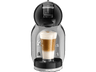 Cafetera de cápsulas - De'Longhi EDG155.BG, Dolce Gusto, MiniMe, 15 bar, 0.8 l, 1460 W, Diseño Compacto, Negro, Gris