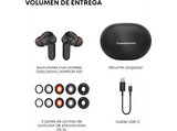Auriculares True Wireless - Beyerdynamic Amiron 100, Autonomía 8h, Cancelación de Ruido Activa, Negro