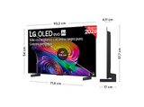 TV OLED 42 - LG OLED42C65LA, OLED evo 4K, Procesador Inteligente α11 AI Processor 4K Gen3, Smart TV, DVB-T2 (H.265), Negro