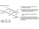 Placa inducción - Bosch  PIE875HC1E, 4 zonas, 28 cm, Home Connect, Función Sprint, 80 cm, Negro