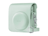 Funda cámara - Fujifilm Instax Mini 13, Cuero sintético, Verde